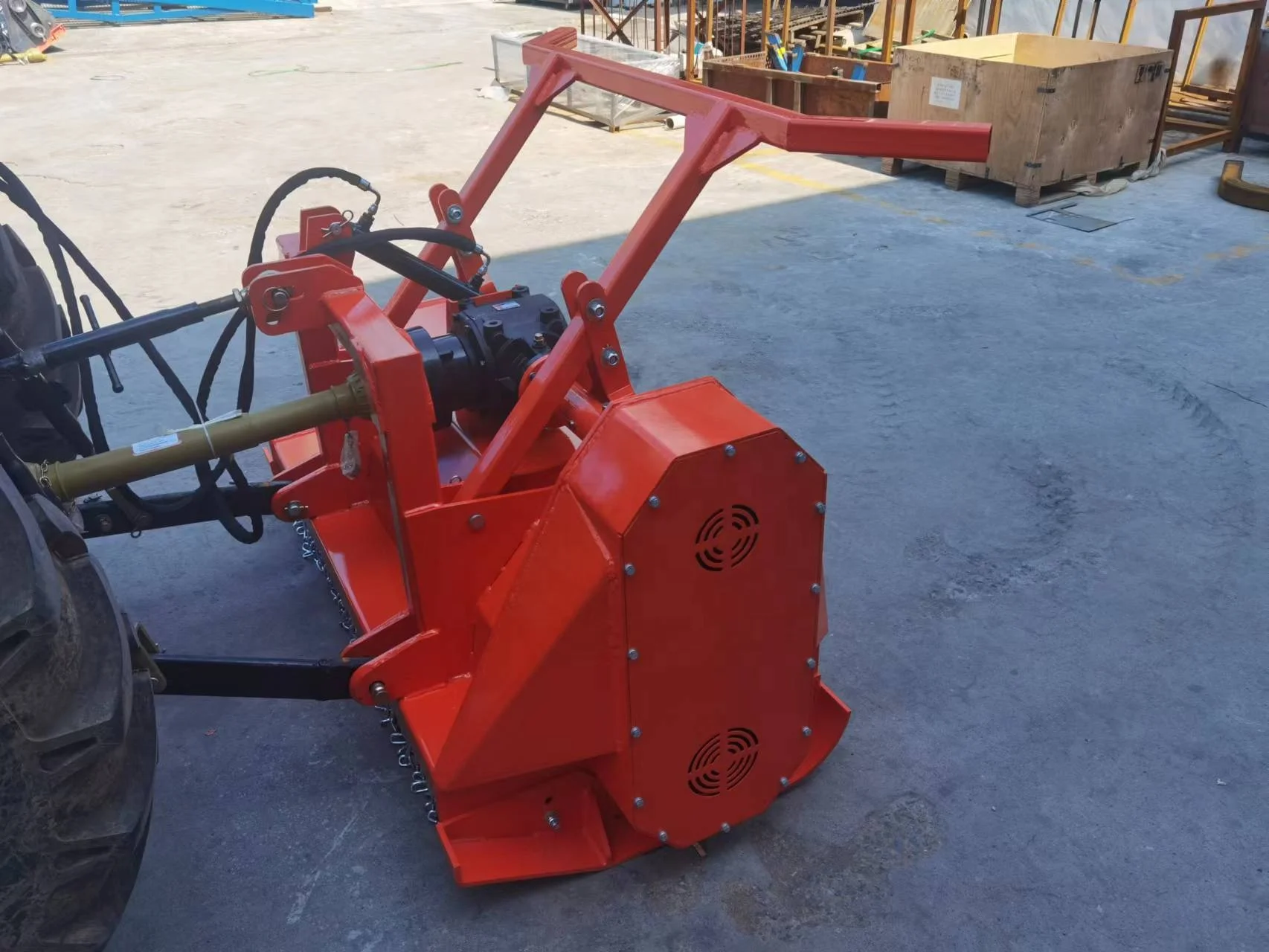 Rima Forestry Machine Tractor Attachment Mulcher Brush Cutter Heavy ...