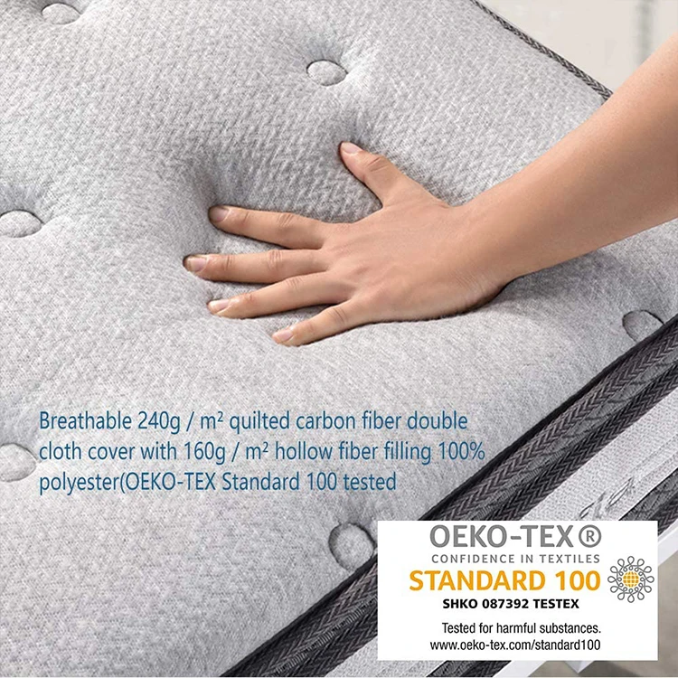 Comfort Spring Colcho queen size mattress cheap bedroom furniture mattress