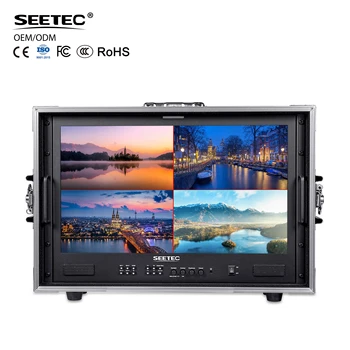 SEETEC ATEM215S-CO 21.5 Inch Full HD 1920x1080 Aluminum Housing Carry on Portable Monitor with 3G-SDI   4 Split Screen