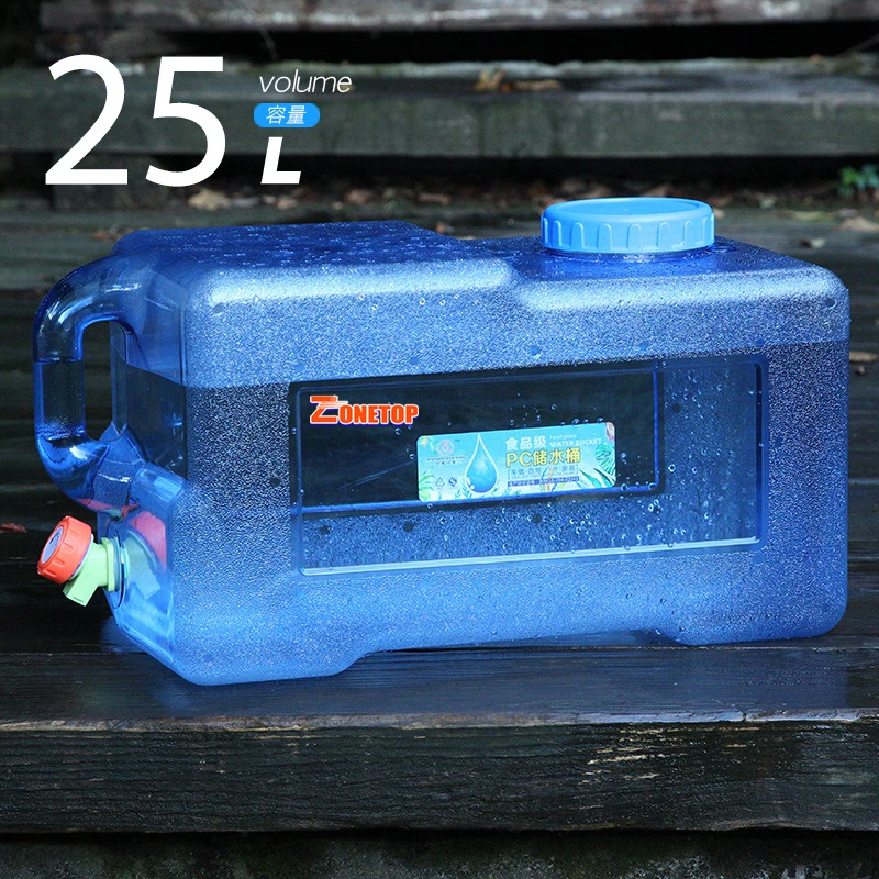 Free Sample 5 8 12 15 18 20 22 25 Litre Ltrs Liter Plastic Square Outdoor Water Jar With Tap