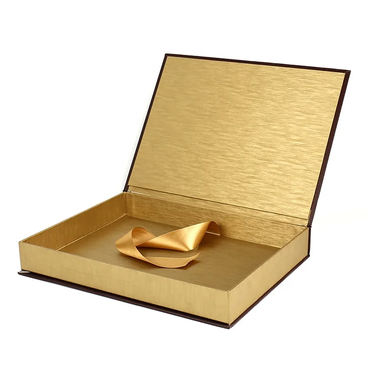 กล่องคลามเชลล์ (Clamshell) แบบแม่เหล็กคุณภาพสูงจากกระดาษ พร้อมโลโก้แบบกำหนดเอง กล่องบรรจุภัณฑ์ของขวัญที่พิมพ์ลายตามคำสั่ง