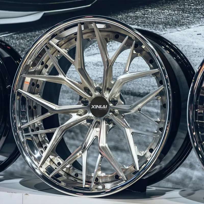 XINLAI 2-piece Custom Forged Wheels 5x120 5x112 5x114.3 Car Alloy Rim for bmw audi Mercedes benz jeep Passenger Car Wheels - Image 3