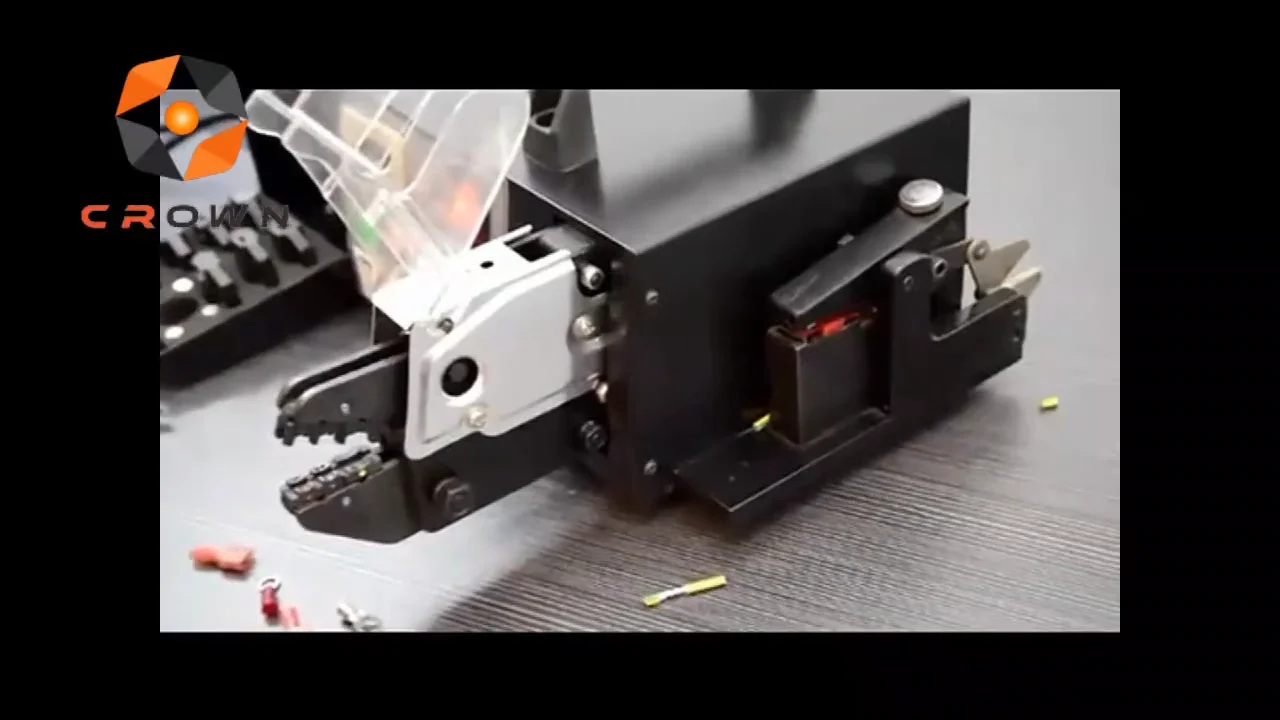 Electrical Crimping Tools Automatic Wire Stripping Crimping Machine