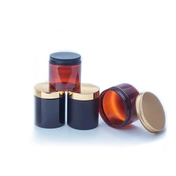 RTCO chroming plastic pill container supplement plastic jar