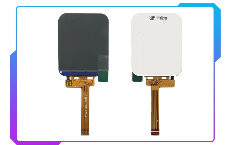 spi interface smart lcd watch