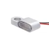 Chrome Plated Housing, 3 LEDs, Clear Lens