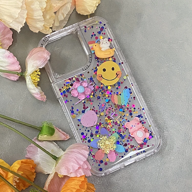 2023 Trending Custom Premium Gradient 3D Fancy Pattern 3 in 1 Mobile Phone case for A53 A05 A05s