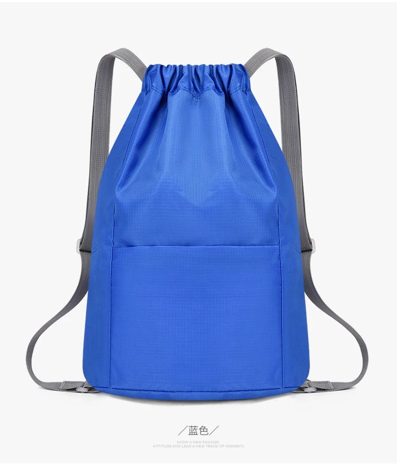 Outdoor Waterproof High Capacity Exercise Gym Pull Rope Backpack