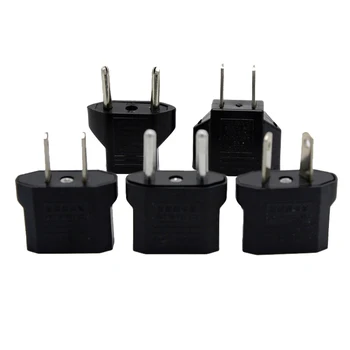 US to EU AUS UK EU to US Travel Power Charger Adapter Plug Outlet Converter