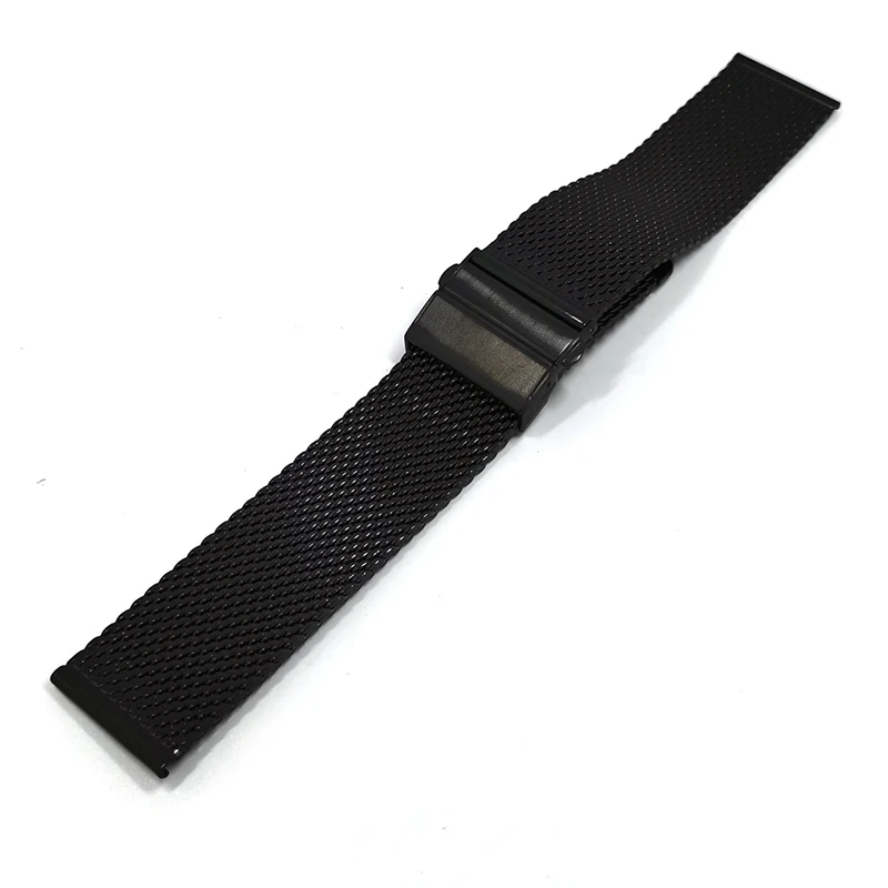 12 14 16 18 20 22mm new design fashion mesh milanese quick release stainless steel watch band strap bracelet