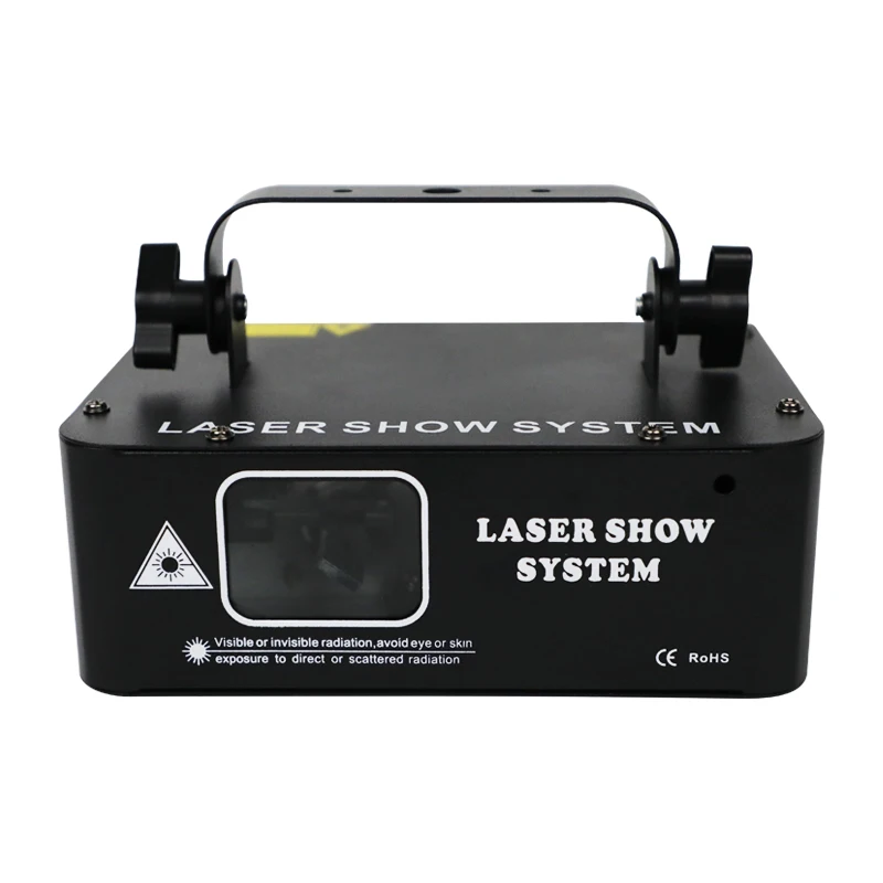 YSH One-Head Animated Lazer Light 3D Laser Dj Effects Lighting Disco Equipment DMX Laser Stage Strobe Beam Lights for Stage Club