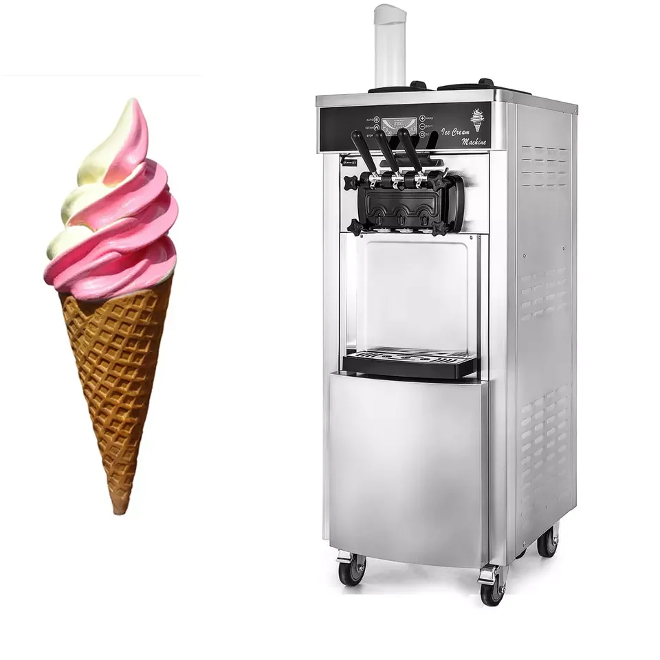 Professional Ice Cream Cone Making Machine Automatic Ice Cream Machine  Ice Cream Making Machine