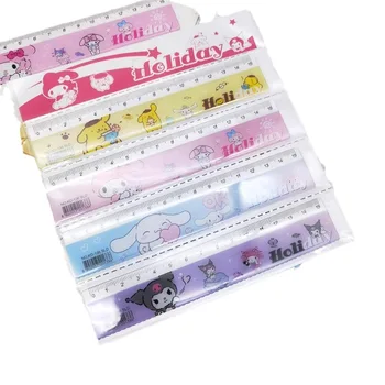 School Stationery Kuromi Ruler,Spider-man 4pcs/set Ruler,15cm Princess ...