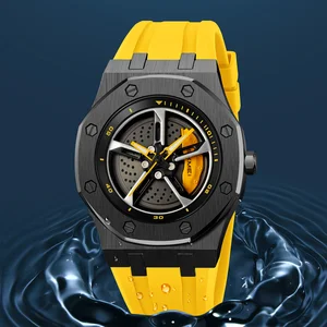 SKMEI 2359 Quartz Movement Stainless Steel Band Sport Fashion Watch with 3BAR Water Resistance