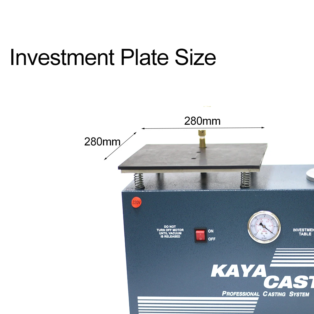 ジュエリーマシン真空鋳造機KAYA鋳造装置ジュエリー鋳造機