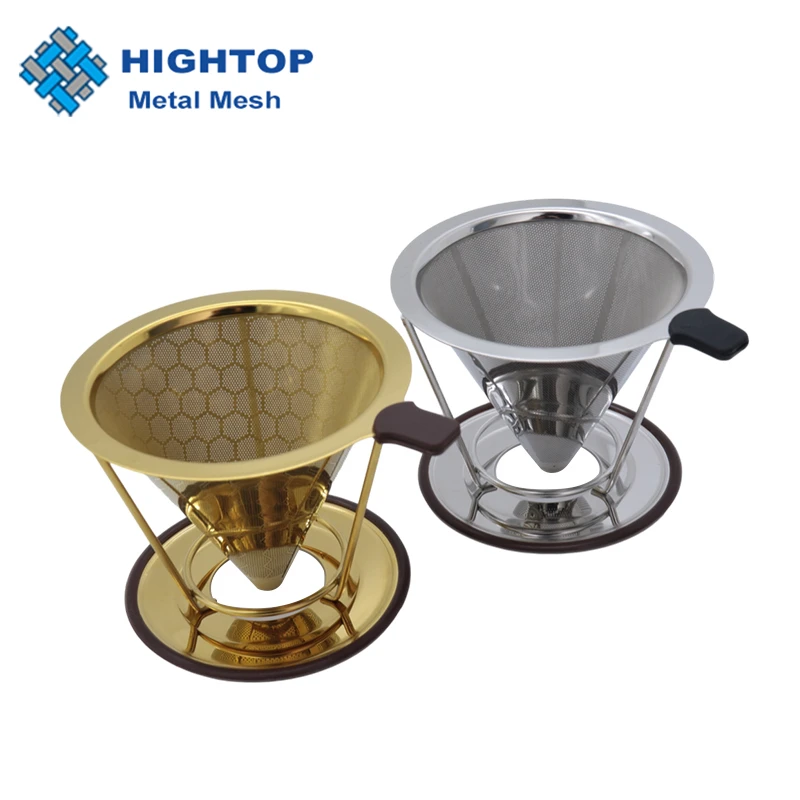 Pour Over Coffee Dripper Stand Coffee Filter Holder Reusable