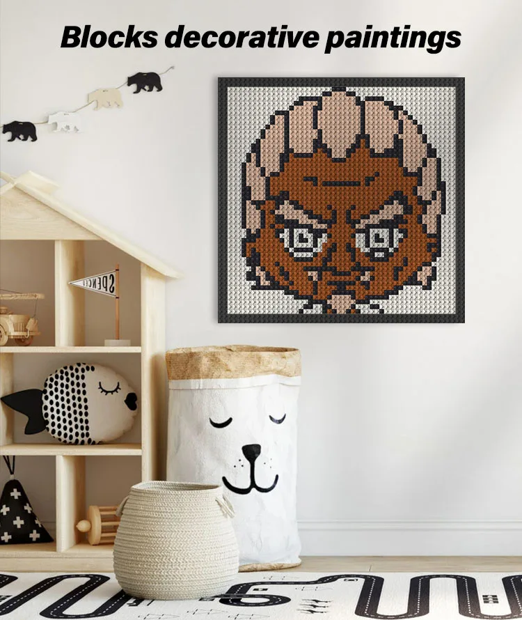 Pixel Art Building Blocks - Create Your Dream Portrait