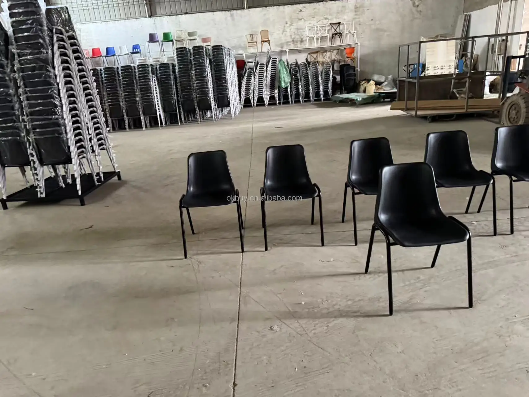 Morden Leisure Plastic Mould Making in China Vintage Office Company Comfortable Stackable School Student Training Chair