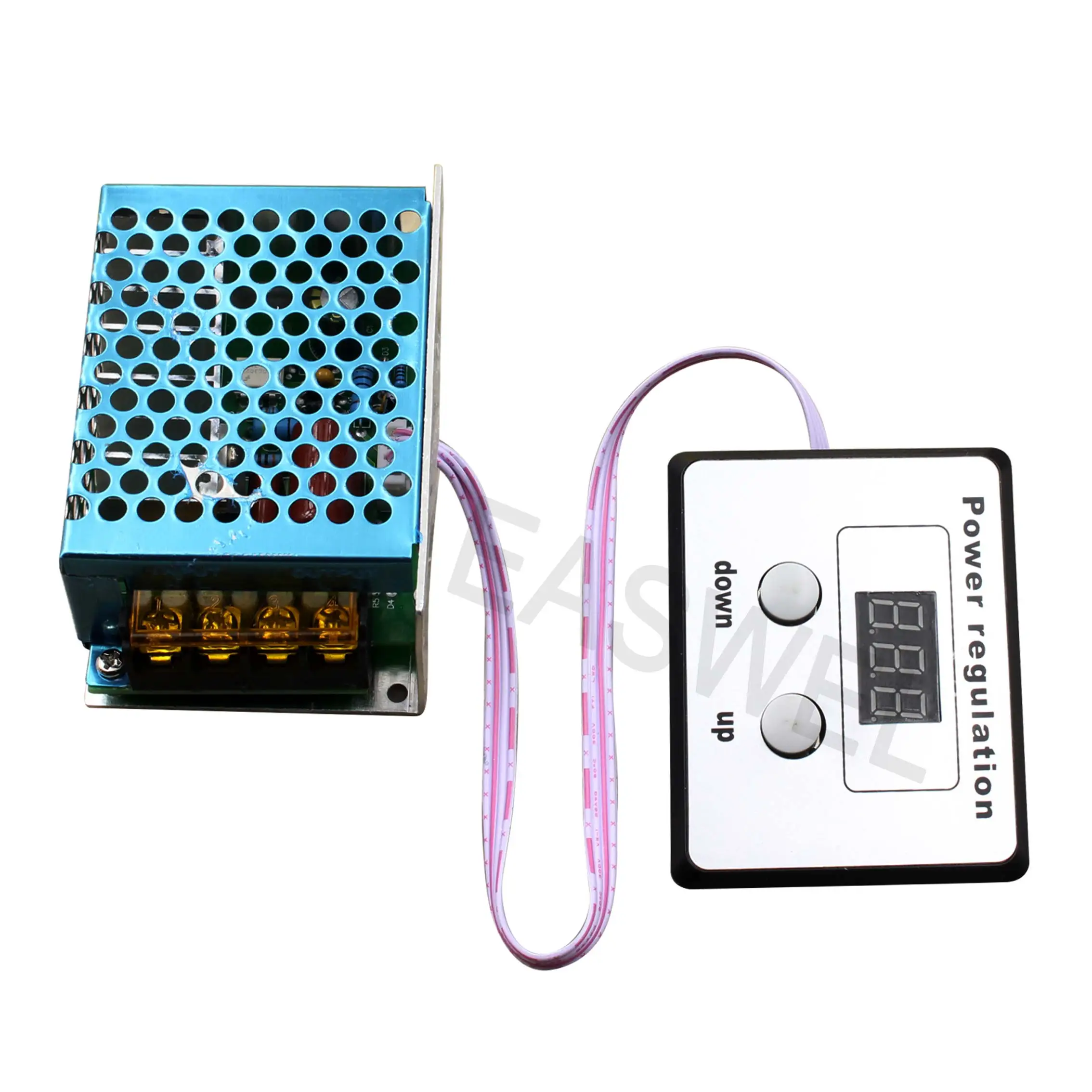 Power Controller Motor Speed ​​Controller Ac 220V 5000W Thyristor Motor Speed ​​Control Verstelbare Power Controller Voor Temperatuur