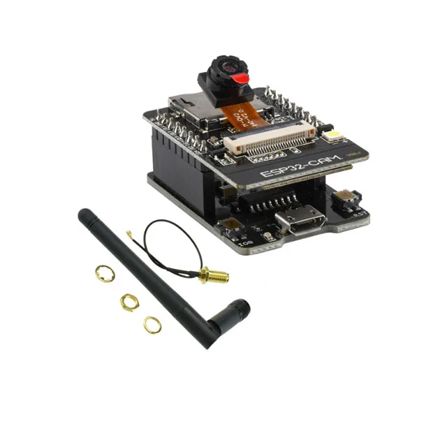 Lot De 4 Cartes ESP32-CAM Avec Caméra OV2640 2MP - Module WiFi+Bluetooth, Port USB CH340G, Pour Projets IoT