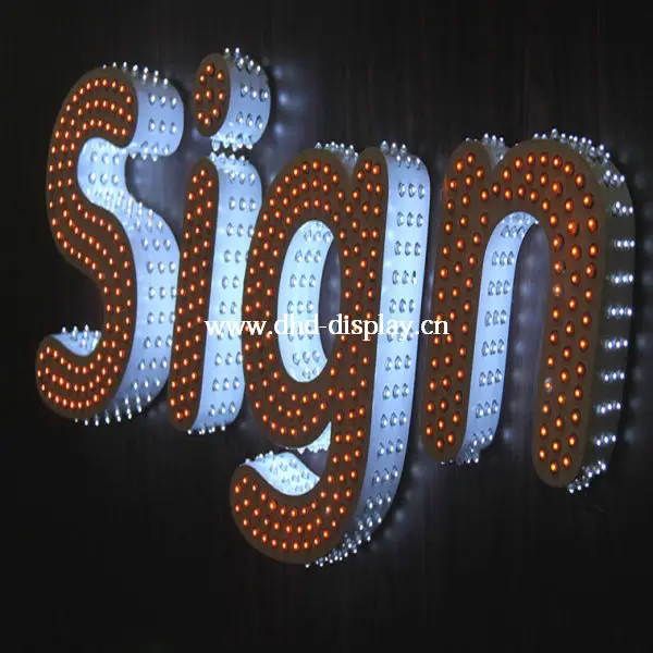 Round Pixel Led 12mm Diffused RGB Led Neon Channel Letter for Signs