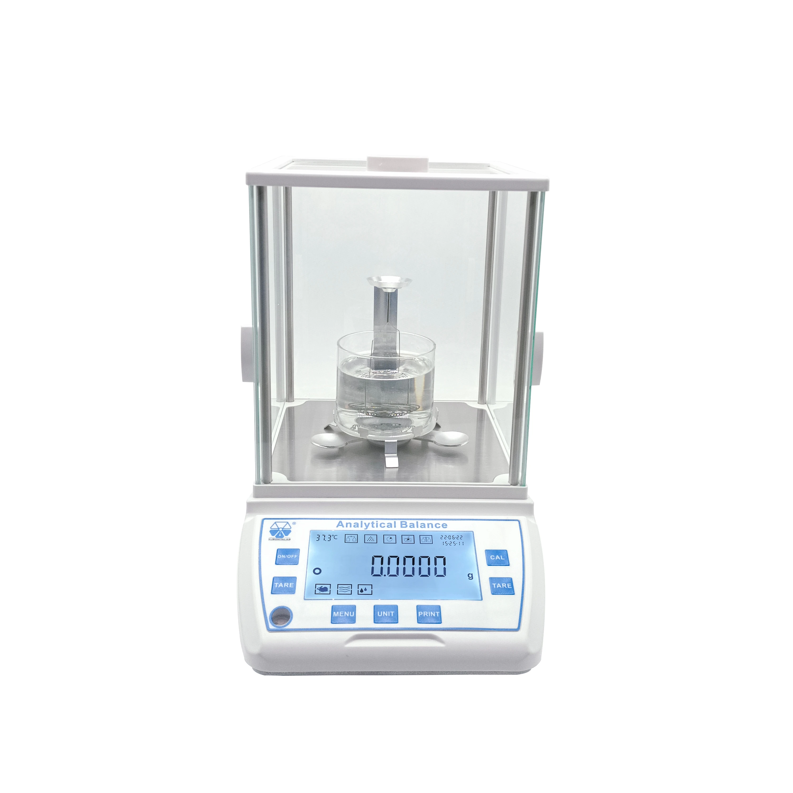 MTL-MD124 High Precision Electromagnetic Balance With Density Measuring Solid Liquid Density Balance