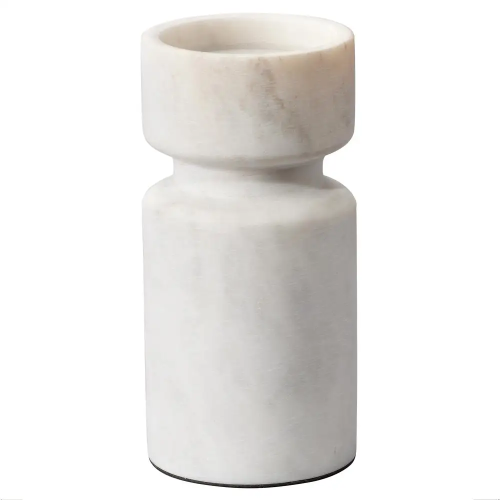 Modern Classic White Marble Candlestick Candle Holder Cylinder