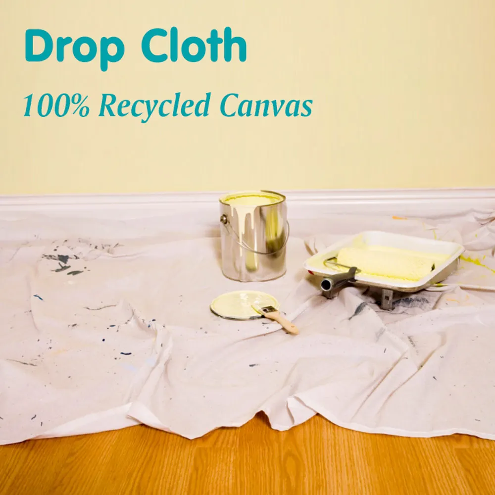 2024 High Quality 8oz 12oz Waterproof Canvas Cotton Drop Cloth Medium