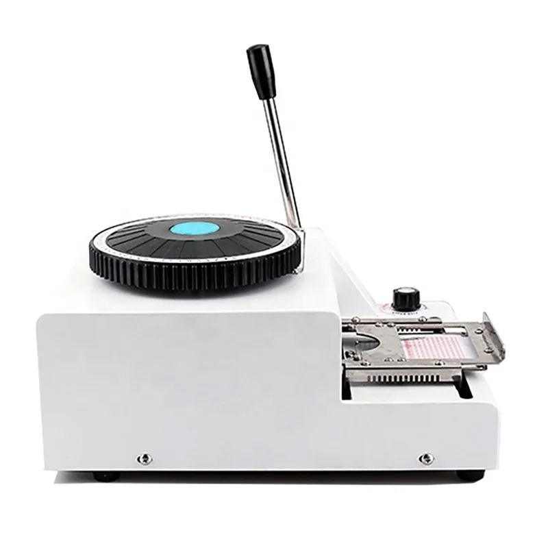 High Quality Table Top PVC Card Making Embosser Punch Machine