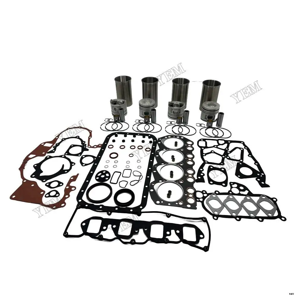 Original High Quality Repair Kit With Head Gasket Set Cylinder Piston Rings Liner For Nissan BD30 Engine