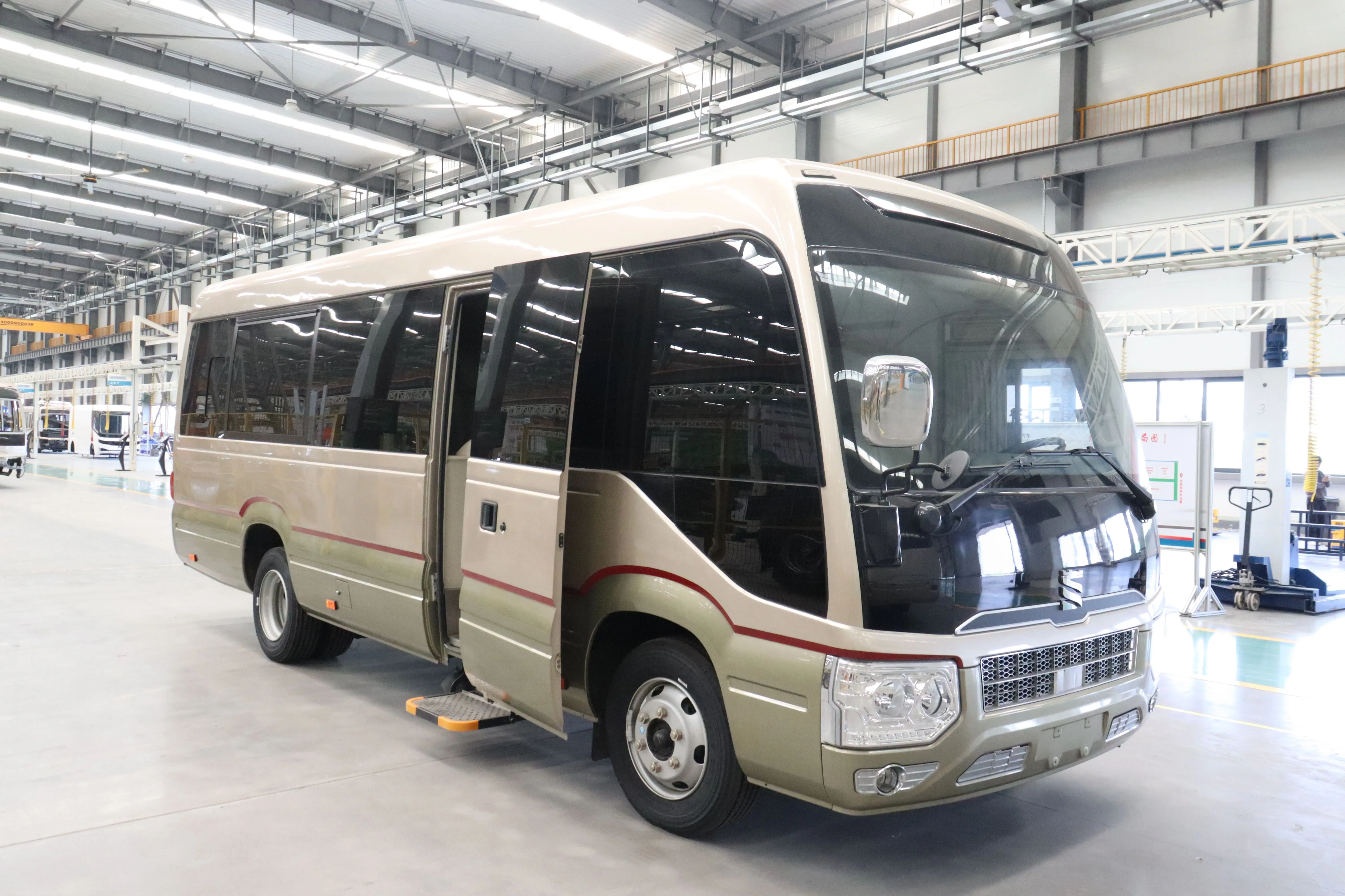 Factory Price Luxury 20 Seater Mini Bus Diesel Bus for Passenger Urban Transportation New Coaster Bus