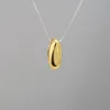Gold-I (Pendente Singolo Senza Collana)