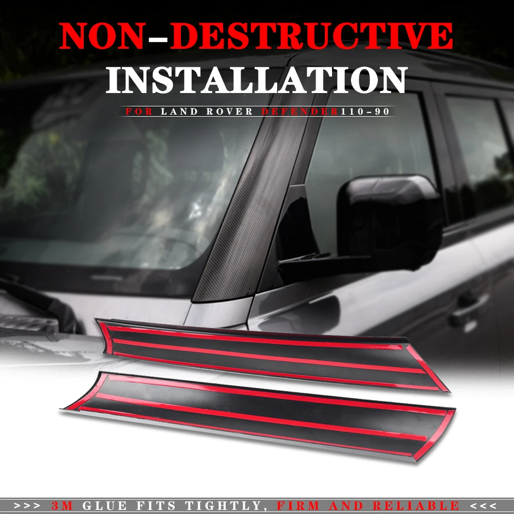 PER LAND ROVER Defender 90 & 110 L663 2020+ 9Pz Set Finiture Protettive