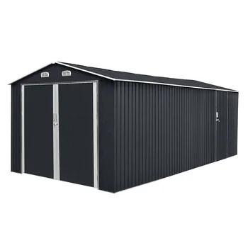 Isunor Carports 18m2 Outdoor Storage Shed For Backyard Yard Garden ...