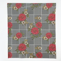 Пользовательский винтажный мультяшный дизайн узор цифровая печать из синтетической и натуральной кожи для украшения мебели обивка