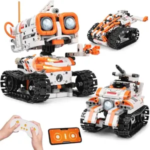 EPT Robot Building Kit Remote-Controlled or App-Controlled 3in1 Robotic Toys Christmas Birthday Creative Gifts for Kids