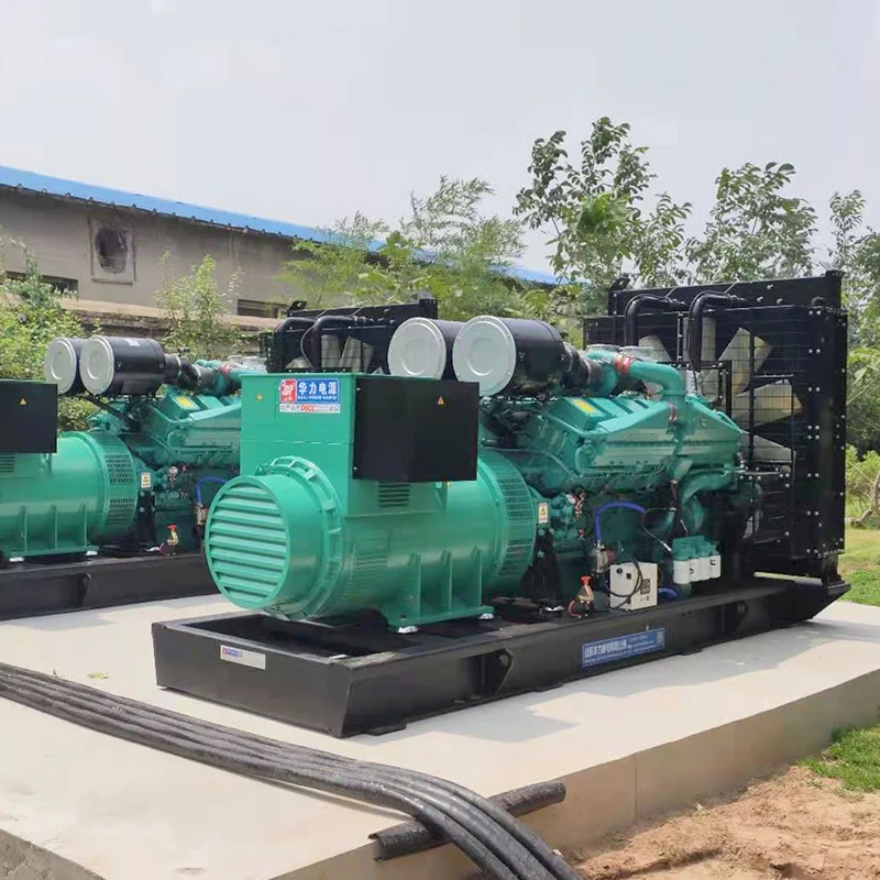 Open Type Generator diesel Engine Generator Set with ATS