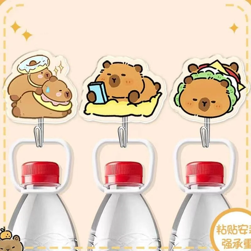 Confezione da 6 ganci adesivi, ganci portachiavi decorativi da parete, per appendere cappelli, asciugamani, chiavi, ganci per asciugamani | Leroy Merlin