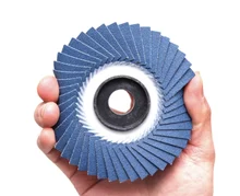 Factory Direct Sell Flower Flap Disc Blue 4 Inch /4.5 Inch Grinding Flap Disc For Grinding Metal