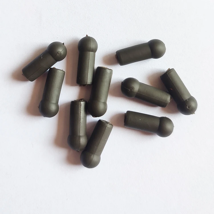 Alpha Soft Rubber Buffer Beads Swivel Helicopter Chod Tube Rubber Terminal Rigs Fishing Accessories