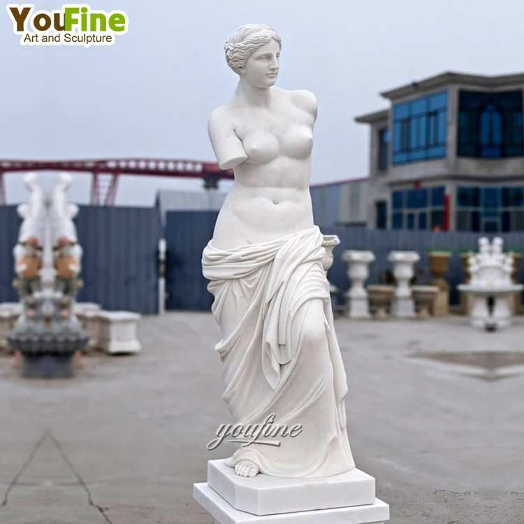 Busto In Pietra Di Afrodite - Scultura Da Giardino O Interni - Lavorata A Mano, Resistente Al Gelo