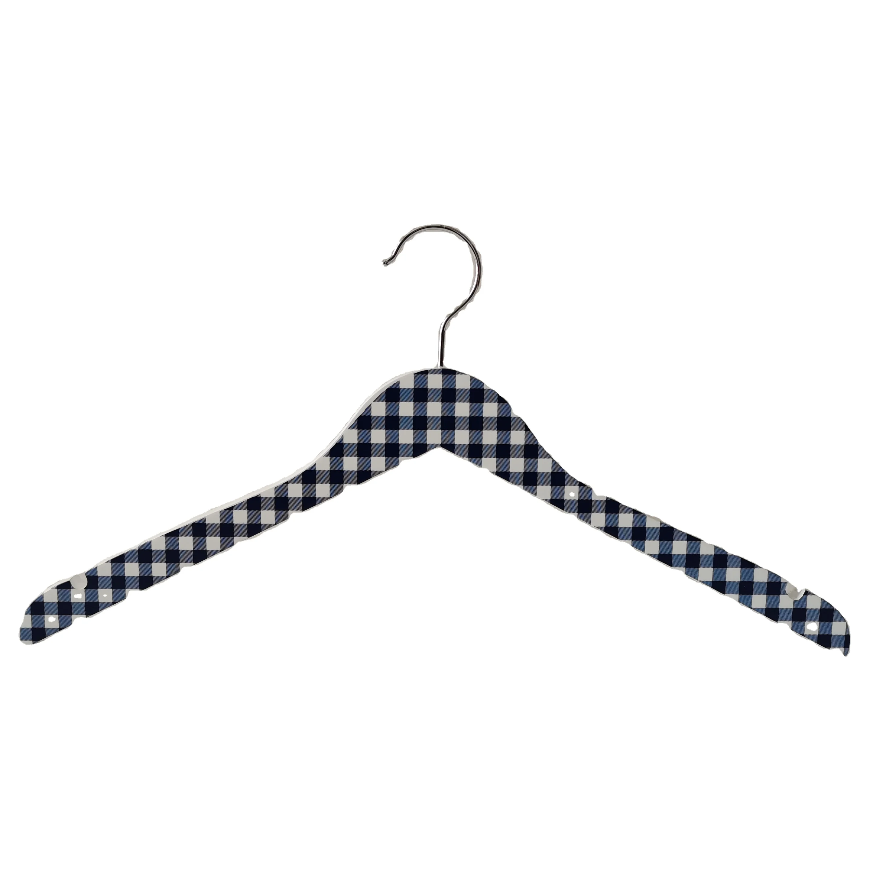 hot sale new style digital printed kids wood coat hanger