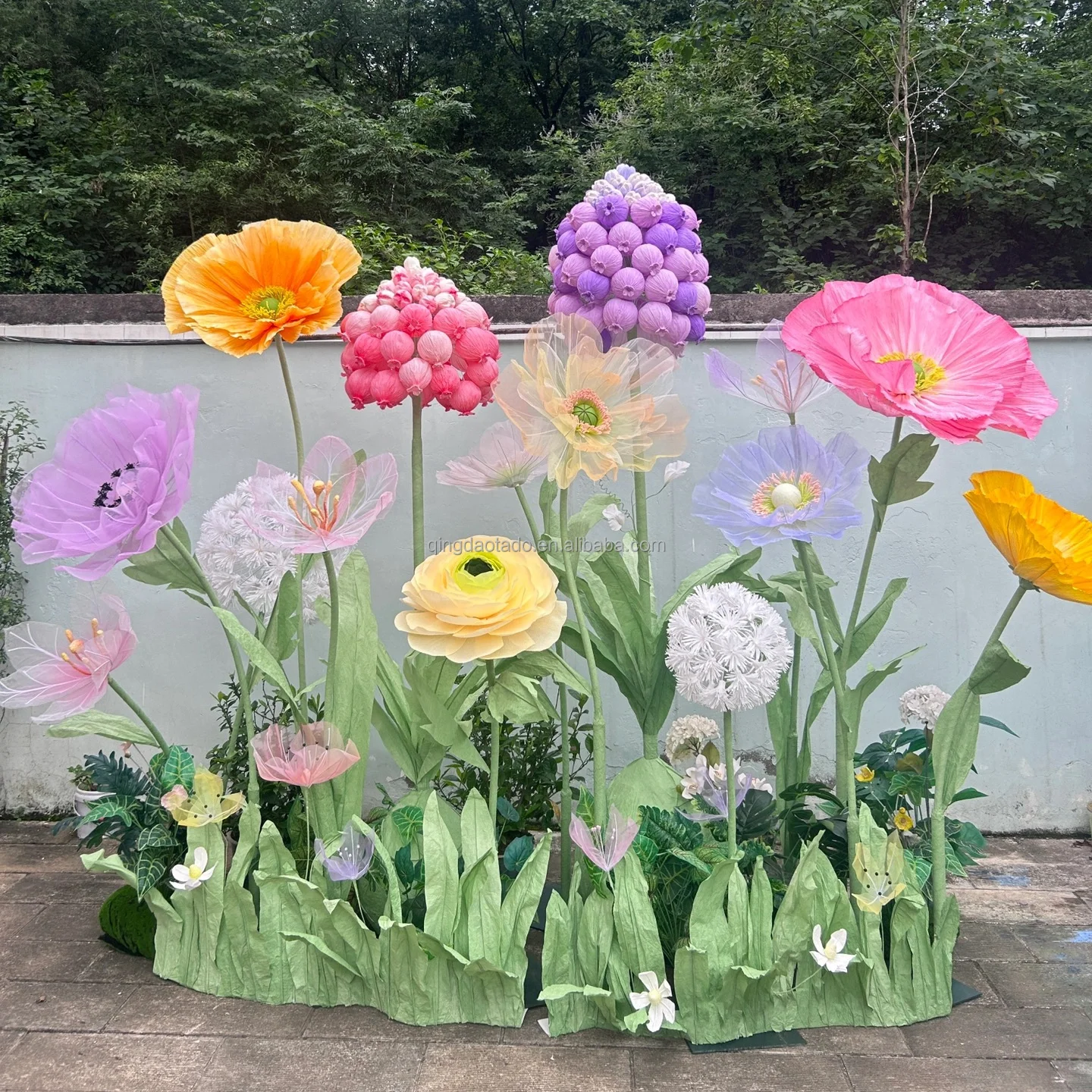 Artificial Paper Flower Giant Flower For Wedding Decor Event Party