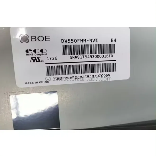 BOE 55 inch high brightness LCD panel DV550FHM-NV1 support 1920(RGB)*1080, 800 nits,High brightness LCD screen supplier