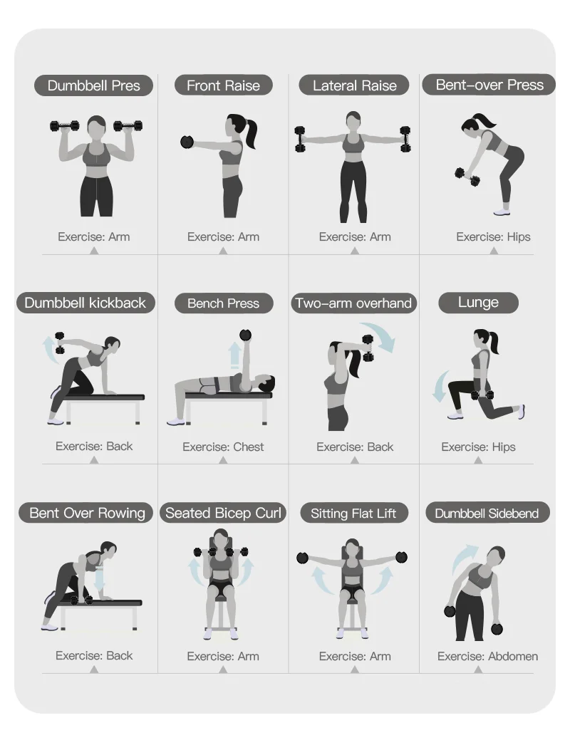 Hot Selling Home Gym Stainless Steel Fitness Adjustable Weight Barbell