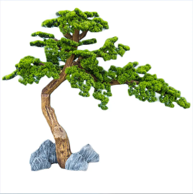 Bonsai Artificiale TOPBATHY - Pino Rosso Per Desktop Decorazione Per Casa O Ufficio 838012 - 9