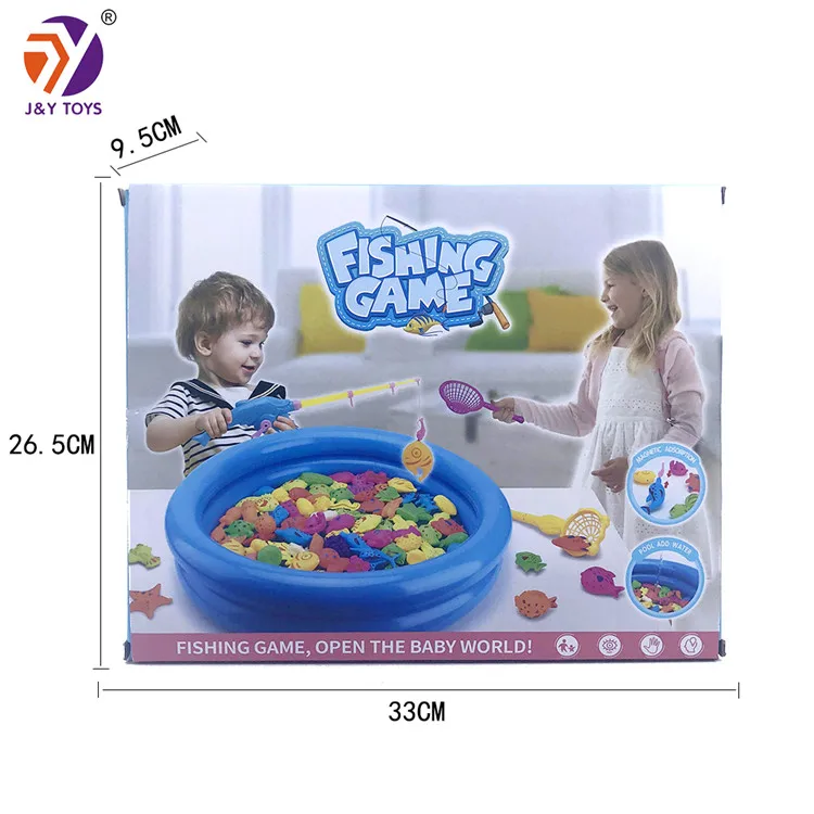 Лидер продаж летние уличные Игрушки для ванны игры ванной магнитный Игровой Набор рыбалки пластиковые игрушки в бассейне