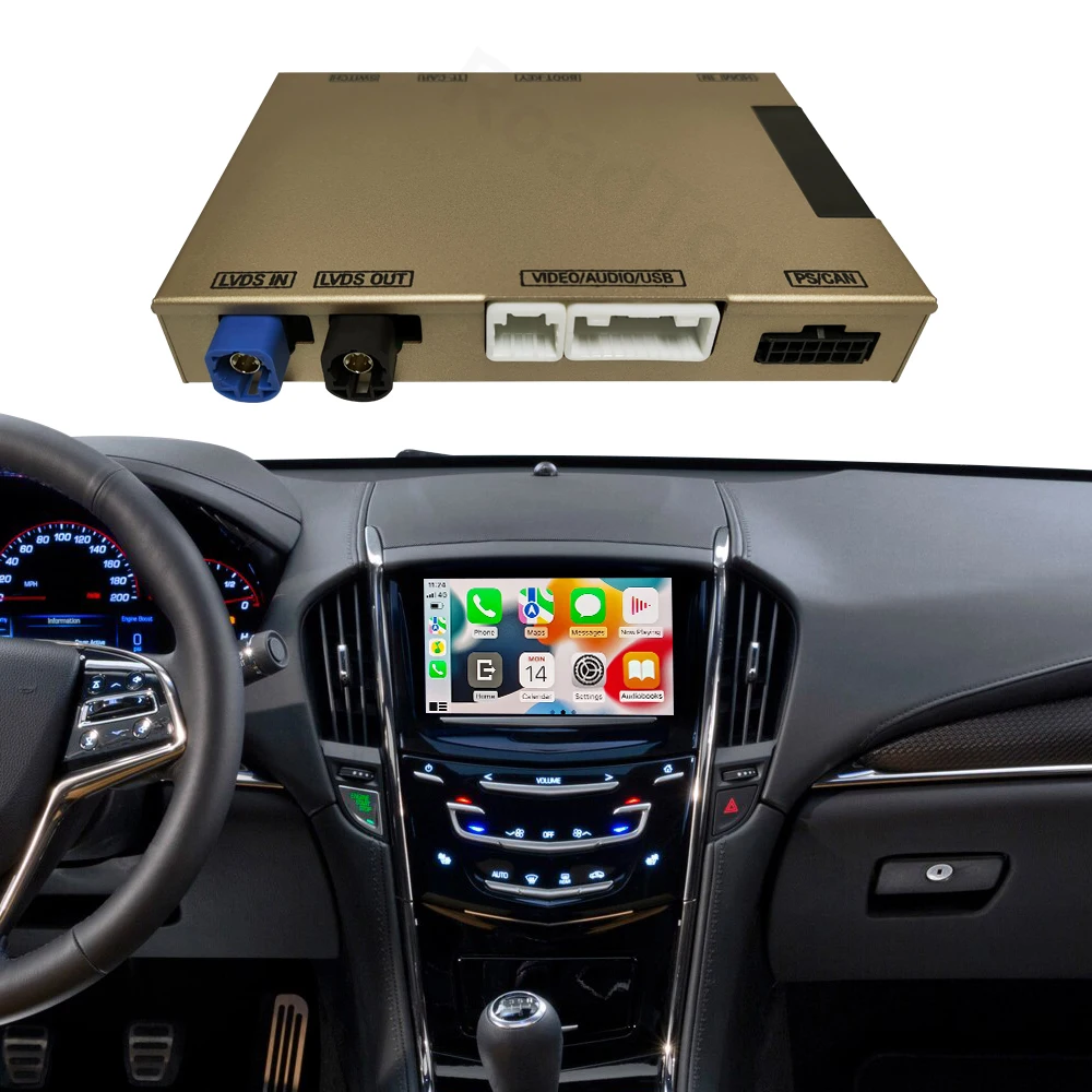 Roadtop Wireless Carplay & Android Auto Interface for Cadillac