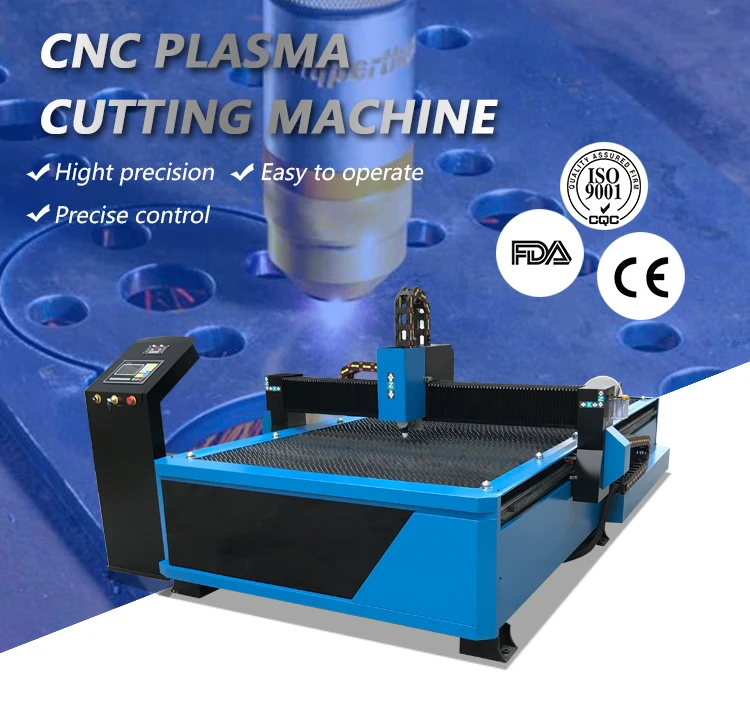 1325 1530 machines de coupeur de plasma des prix de découpeuse de plasma de commande numérique par ordinateur de découpeuse de plasma