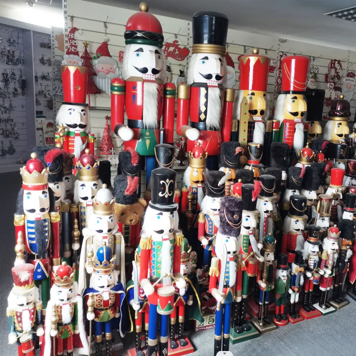 Painting a Home Depot Toy Soldier Nutcracker for Christmas Decor